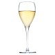  White Wine Glasses Set of 6, Fine Rim Crystal Glass with Stem for Drinking Wine, Clear Lead-Free Premium Blown Glassware
