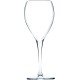  Glass Wine Goblets Set of 6, Laser-Cut Fine and Tempered Rim Crystal Clear Elegant Glassware for Drinking Wine, Sturdy Premium Blown Chalices, 20 oz