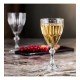  Diamond Liqueur Glasses, Elegant Vintage Design Sherry Vodka Brandy Whiskey Holiday Gift Wedding Birthday Housewarming Anniversaries, Set of 6 1.66 oz