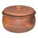 Handmade Unglazed Clay Pot with Lid, Traditional Casserole Terracota, Natural Earthen Cookware, Clay Pot, Traditional Rice Cooking, Terracotta Pan Cooking Korean, Indian, Mexican Dish