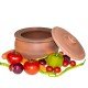 Handmade Unglazed Clay Pot with Lid, Traditional Casserole Terracota, Natural Earthen Cookware, Clay Pot, Traditional Rice Cooking, Terracotta Pan Cooking Korean, Indian, Mexican Dish