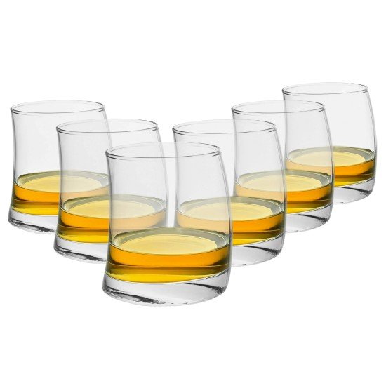 Whiskey Lowball Glasses, Rock Barware Set of 4, Double Old Fashioned Tumbler with Heavy Base for Scotch, Bourbon or Rum, 12.5 oz